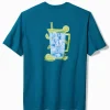 Always Look at the Big Pitcher Graphic T-Shirt