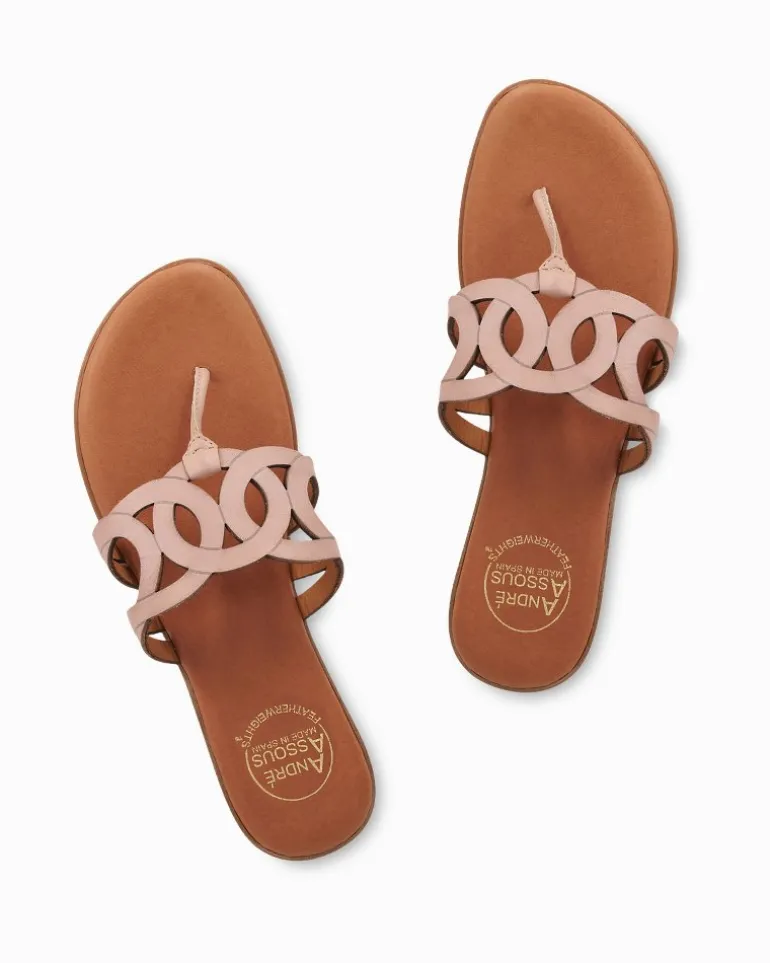 André Assous Nature Leather Featherweights™ Sandals