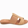 André Assous Noor Natural Stretch-Raffia Featherweights™ Sandals