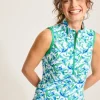 Aubrey Seaside Brights IslandZone® Mock Top