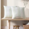 Awning Stripe Green Decorative Pillow