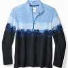 Azul Tides Ombré Half-Zip Sweatshirt