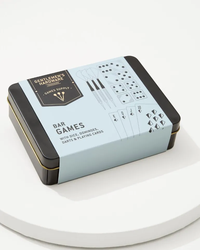 Bar Games Tin Set