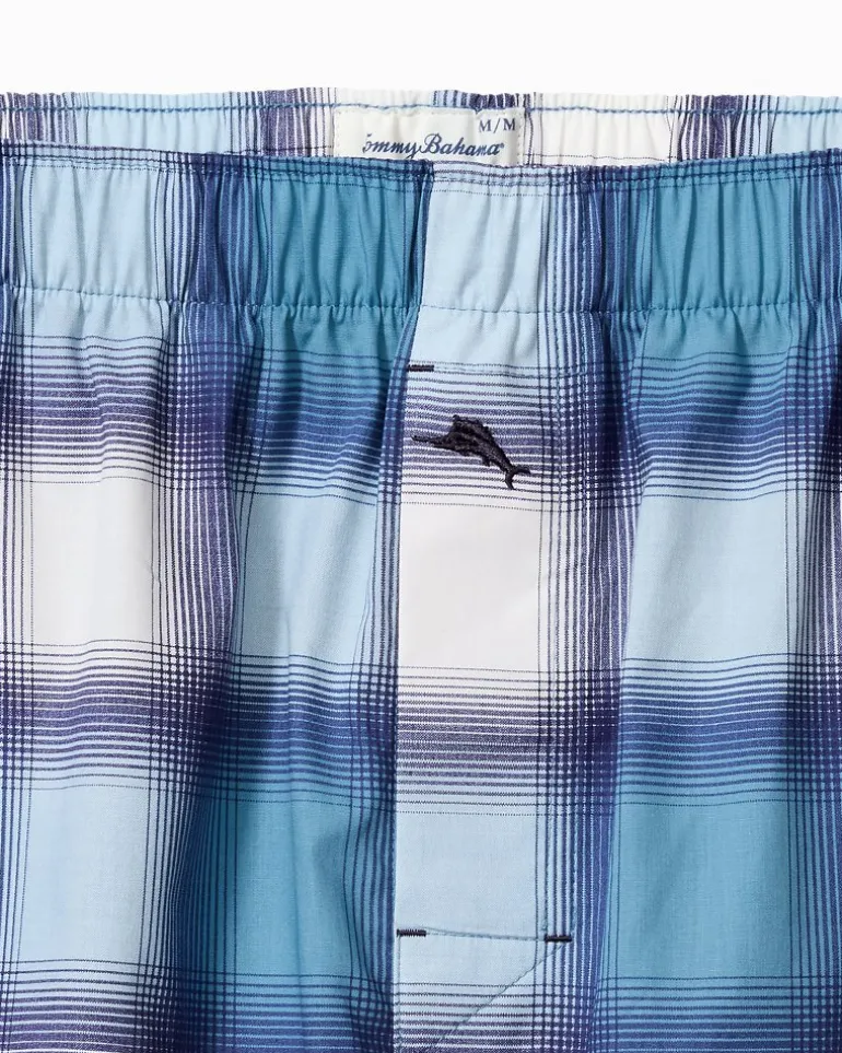 Big & Tall Woven Marlin Print Boxers