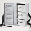 Ceramic Holiday Dip Bowls—Set of 3