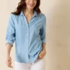 Chambray All Day Long-Sleeve Shirt