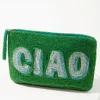 Ciao Beaded Clutch