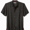 Coconut Point Prismatic Check IslandZone® Camp Shirt