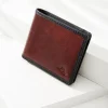 Contrast Binding Slimfold Wallet