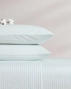 Cool Beach Stripe 4-Piece King Sheet Set
