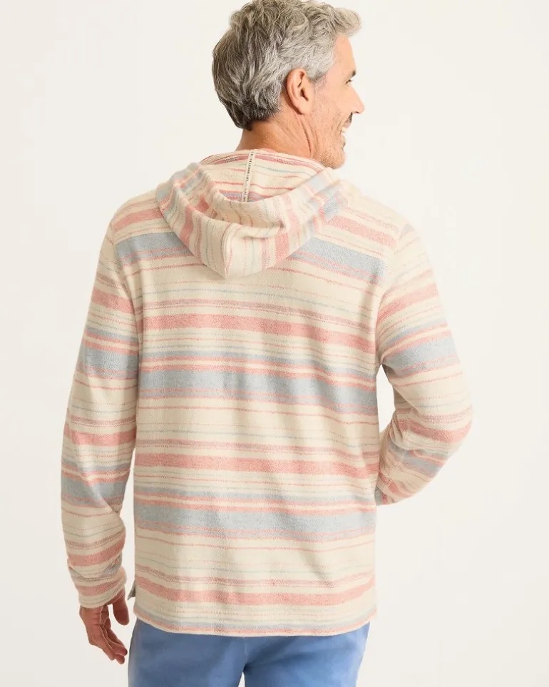 Coral Coastline Baja Hoodie
