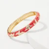 Coral Isles Starfish Enamel Bangle