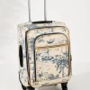 Daise Seascape 20-Inch Rolling Suitcase