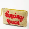 Dancing Queen Beaded Clutch