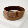 Embossed Nubuck Belt
