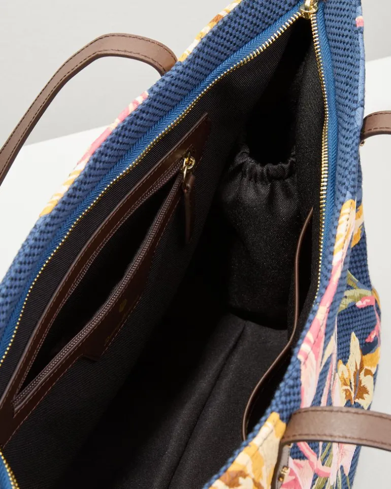 Embroidered Tote