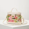 Flamingo Pineapple Crossbody Bag
