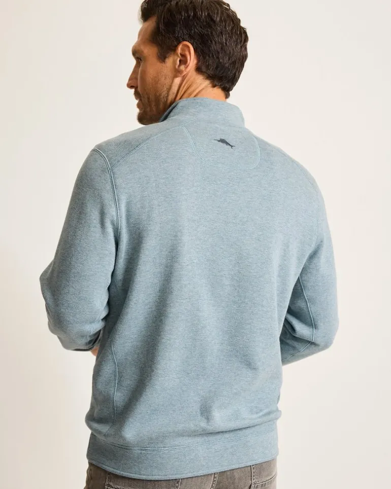 Flip Coast Reversible Snap Mock Sweatshirt