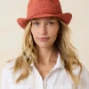 Gigi Crochet Raffia Hat