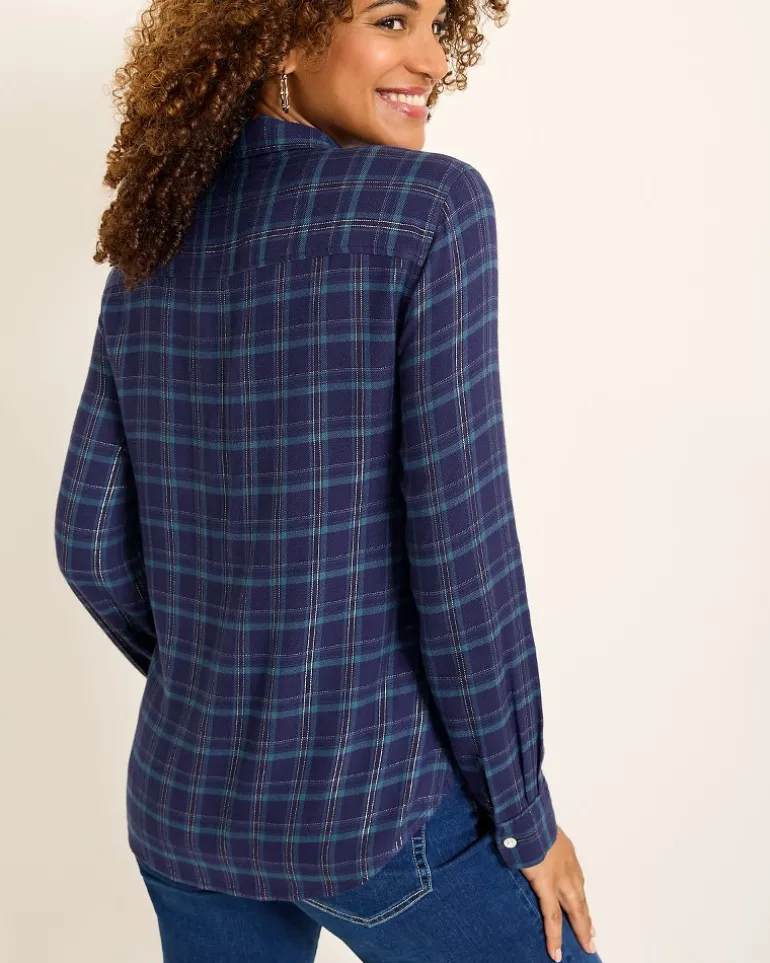 Golden Sands Flannel Shirt