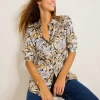 Grand Canal Long-Sleeve Silk Shirt