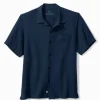 Hawaiian Herringbone Silk Camp Shirt