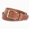 Heavy Stitch Leather Belt