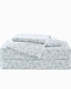 Hibiscus Bloom 4-Piece King Sheet Set