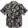 Hibiscus Hideaway Silk Camp Shirt