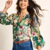 Hightide Flora Pintuck Blouse