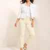 Indigo Palms™ Natural Mid-Rise Cropped Mini Bootcut Jeans