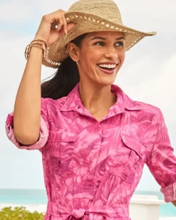 Isla Crochet Raffia Sun Hat