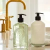 Island Blend Glass Hand Soap & Lotion Set