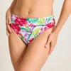 Island Cays Fiesta High-Waist Sash Bikini Bottoms