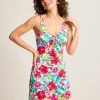 Island Cays Fiesta V-Neck Spa Coverup Dress