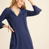 Island Cays Flounce-Sleeve Coverup Dress