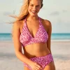 Island Cays Shell Beach Reversible Halter Bikini Top