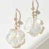 Island Essence Hibiscus Drop Earrings