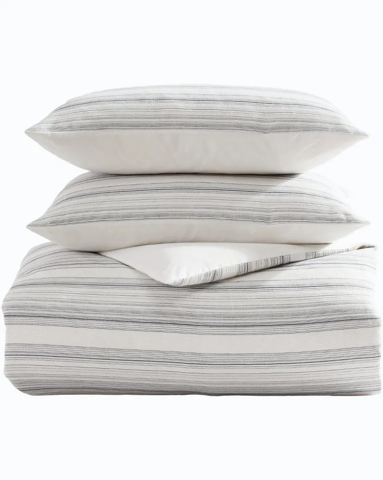 Island Micro Waffle 4-Piece Full/Queen Comforter Set