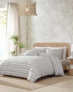 Island Micro Waffle 4-Piece King Comforter Set