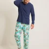 Jersey Long Sleeve & Pants Pajama Set