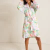 Jersey Long-Sleeve Short Robe