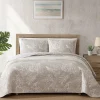 Jungle Toile Reversible 3-Piece King Quilt Set