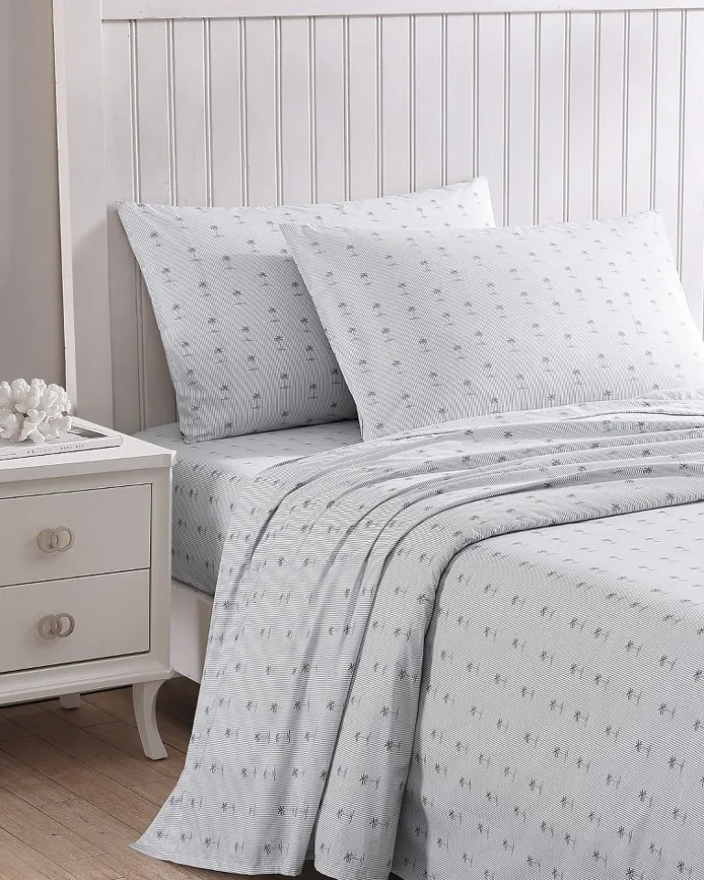 Kew Palms 4-Piece Queen Sheet Set