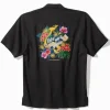 Let's Get It Poppin' Silk Camp Shirt
