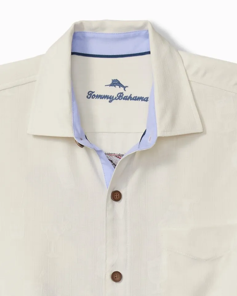 Let's Mix & Mingle Silk Camp Shirt