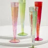 Luster Champagne Glasses — Set of 4