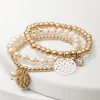 Madeira Charm Stretch Bracelet Set