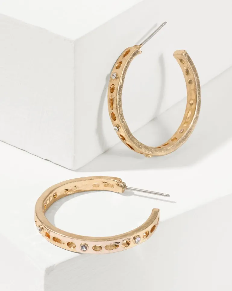 Madeira Large Hoop Earrings