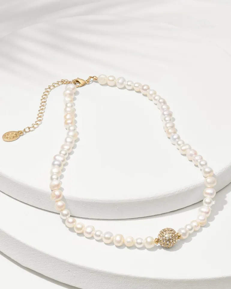 Madeira Pearl Pendant Necklace